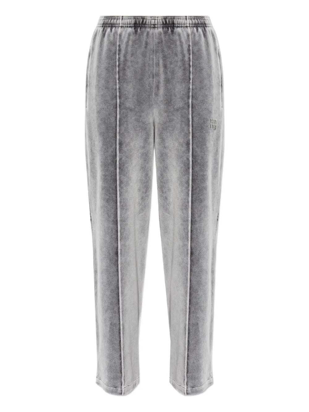 Alexander Wang  velvet wide-leg sweatpants