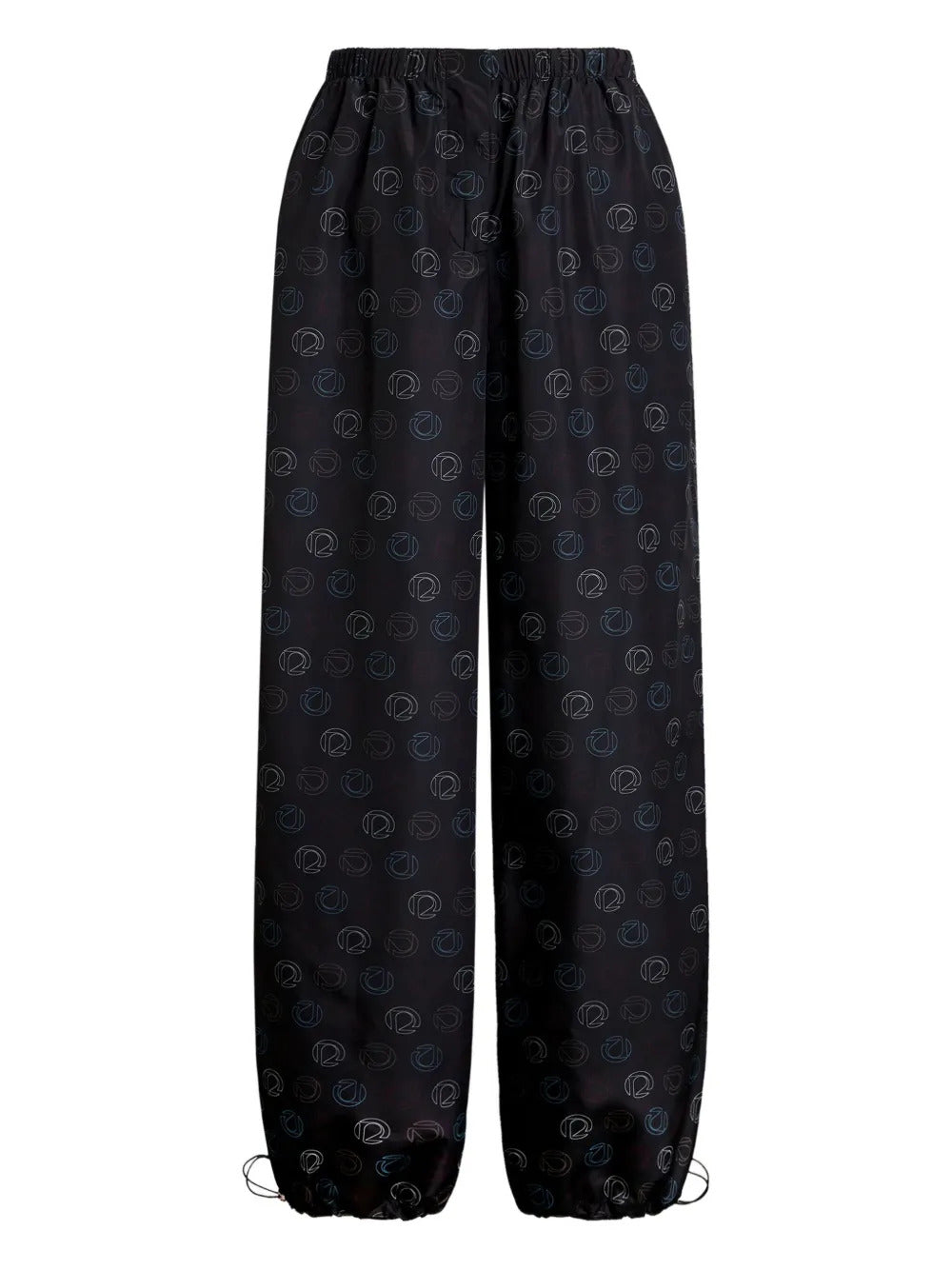12 STOREEZ  taffeta straight-leg trousers