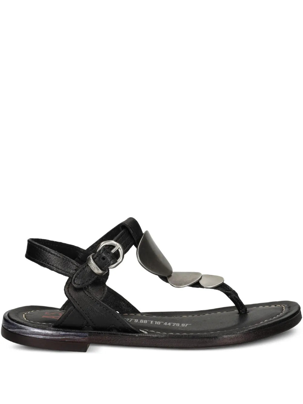 A.S.98  T-bar leather sandals