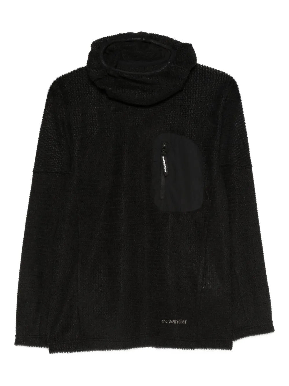 and Wander  zip-pocket hoodie