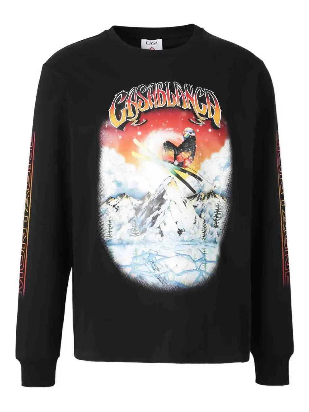 Casablanca  long sleeve printed t-shirt