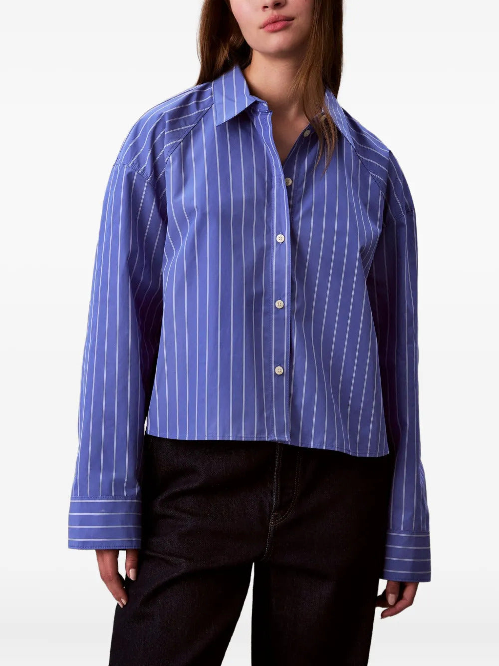 Calvin Klein Jeans  striped cotton shirt