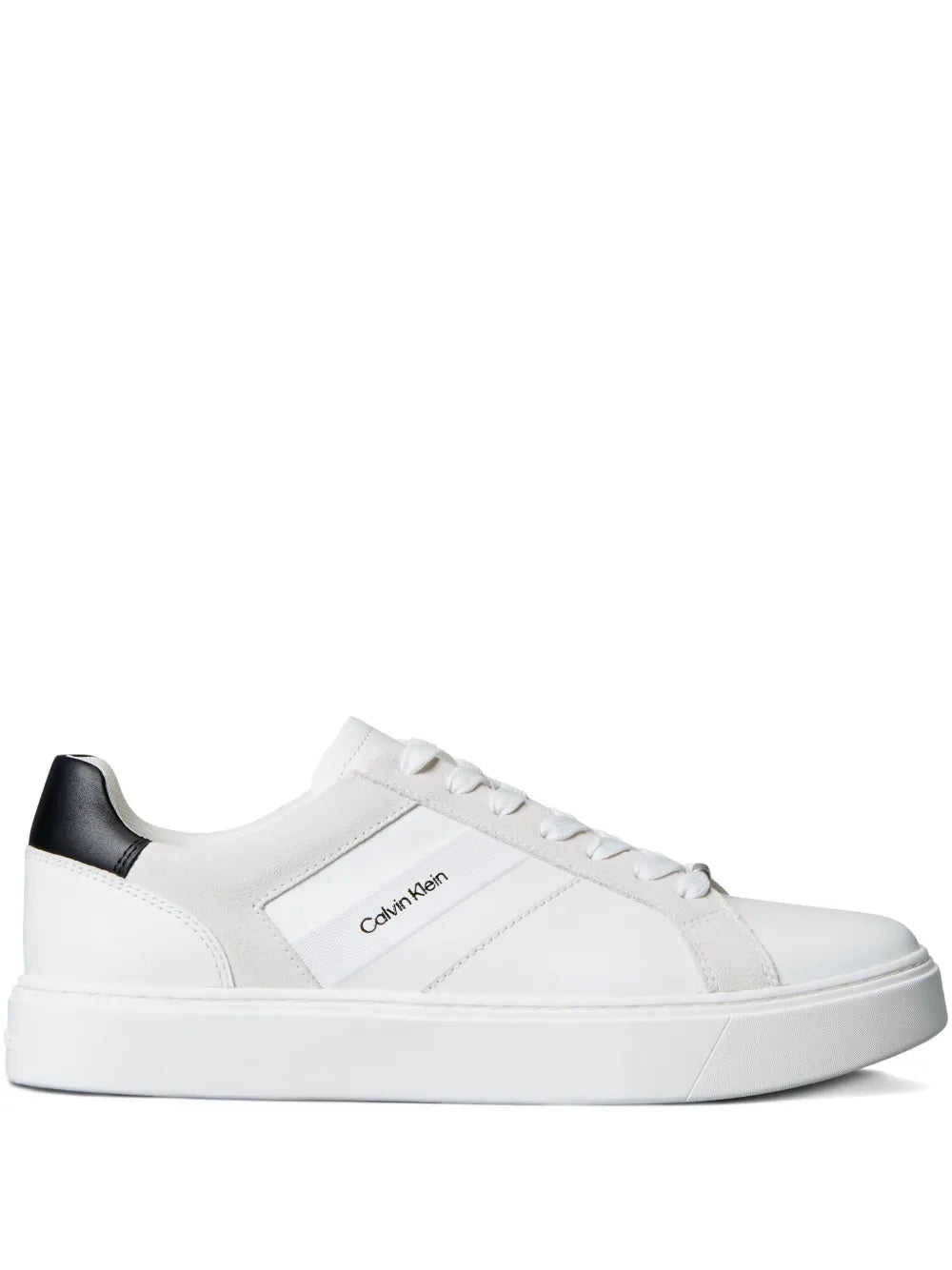 Calvin Klein  leather panel sneakers