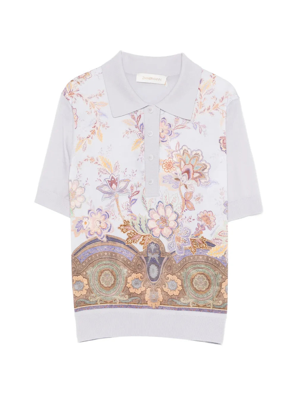 ZIMMERMANN  Luna floral print jersey top