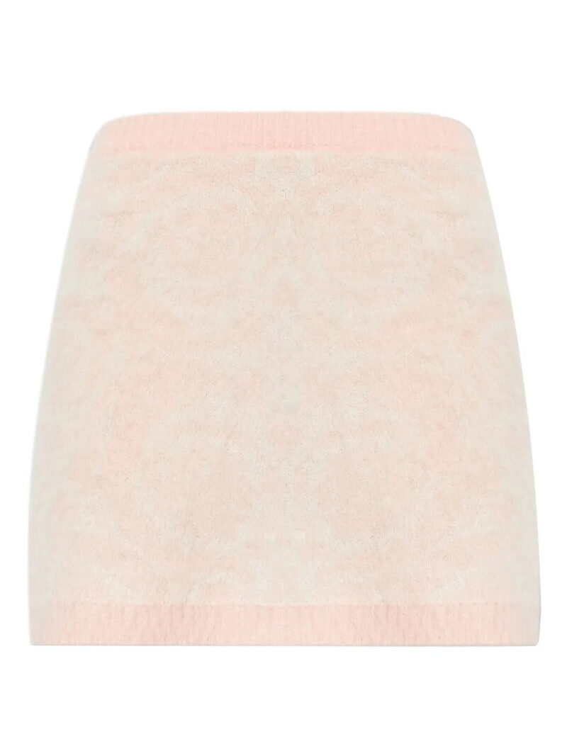 Versace  knitted mini skirt