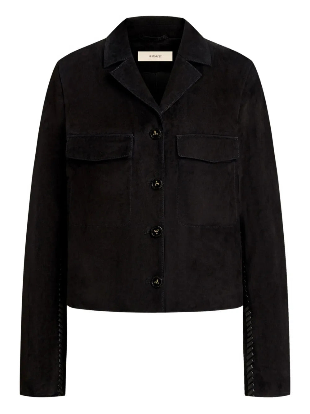 12 STOREEZ  suede jacket
