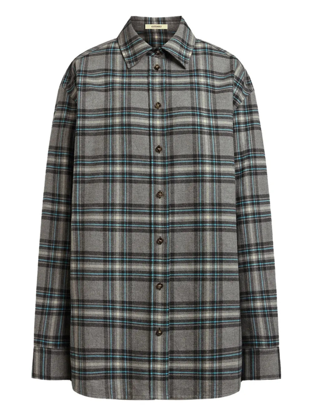 12 STOREEZ  cotton flannel shirt