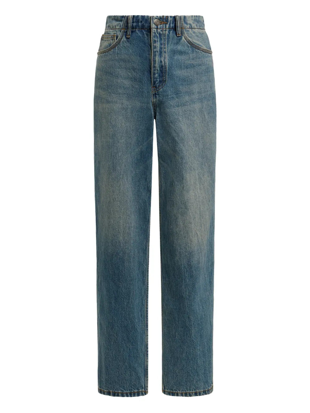 12 STOREEZ  logo-patch jeans