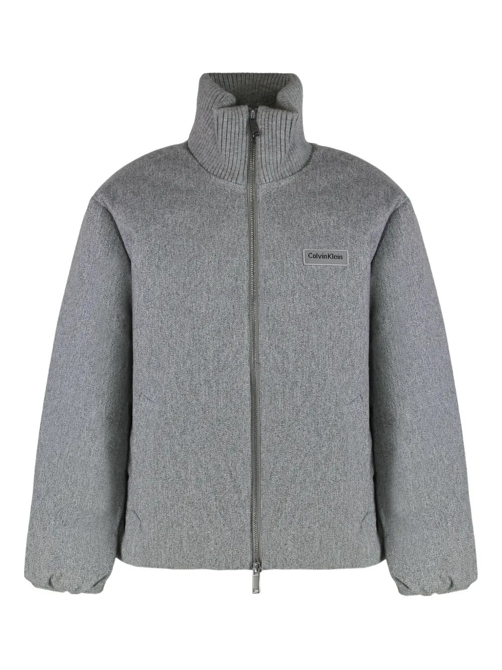 Calvin Klein  quilted high-neck jacket