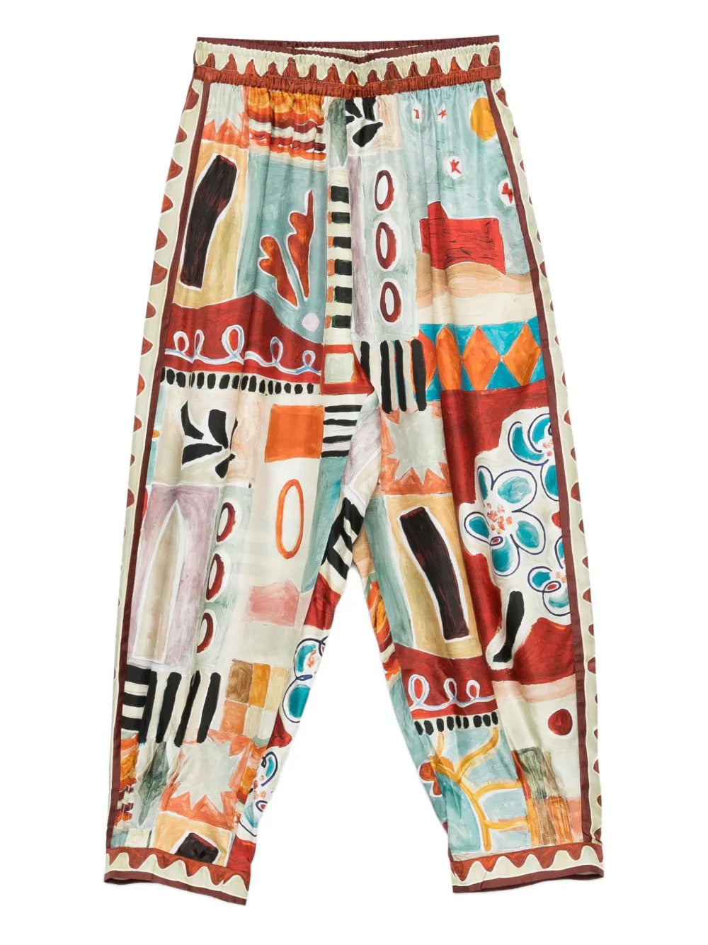 ALEMAIS  Michelle elasticated-waisband trousers