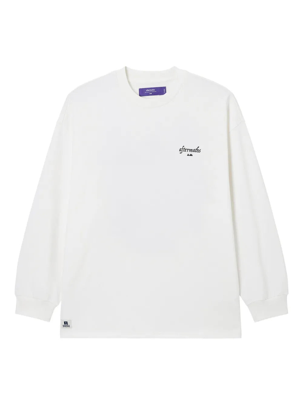 aftermaths  embroidered sweatshirt