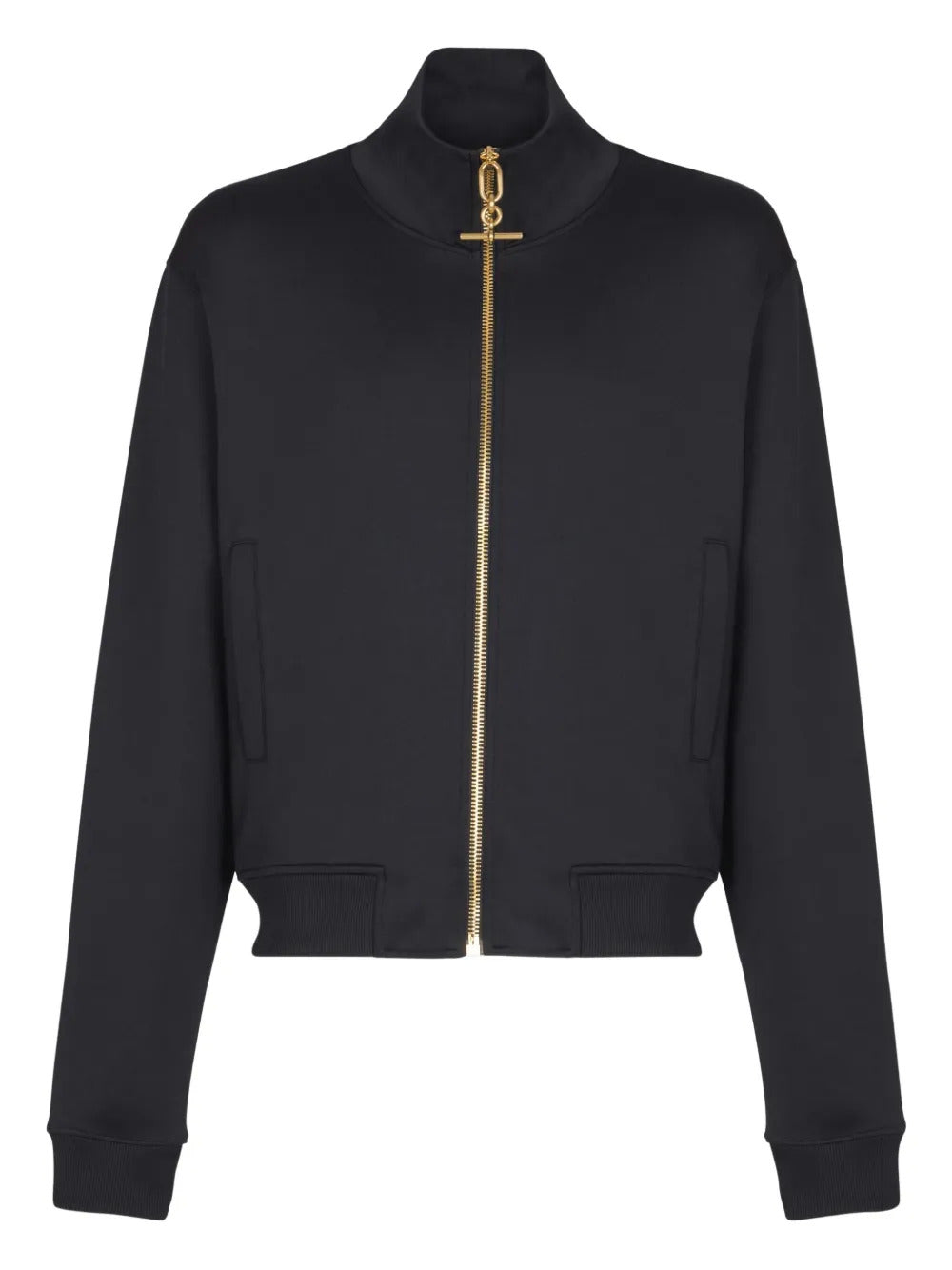 Balmain  T-bar-detail zip track jacket