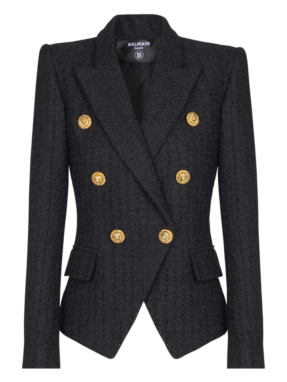 Balmain  six-button tweed jacket