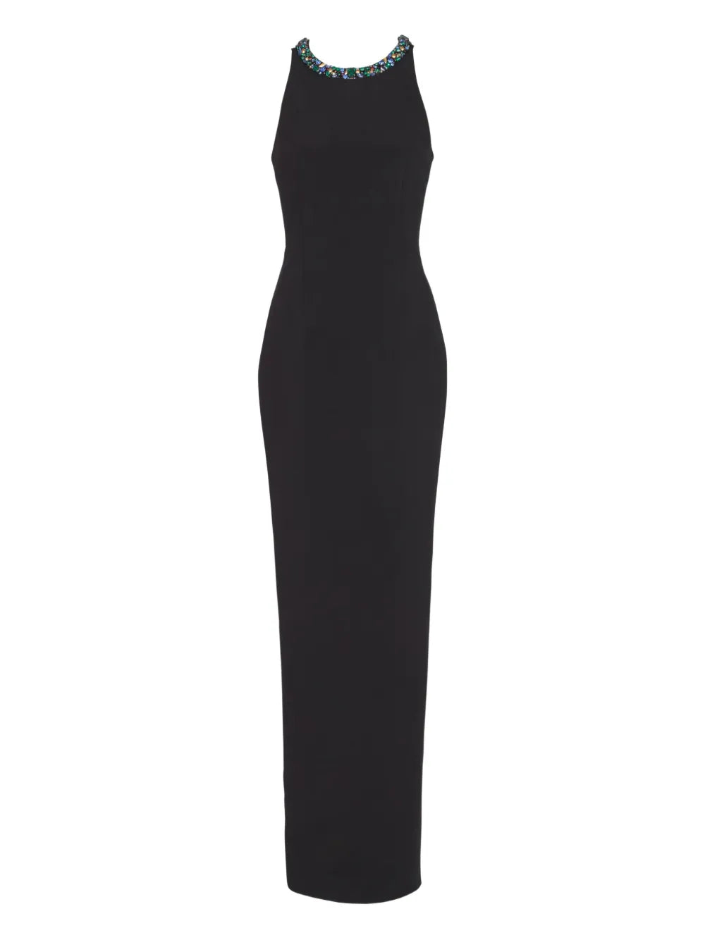 Balmain  jewel-embellished velvet dress