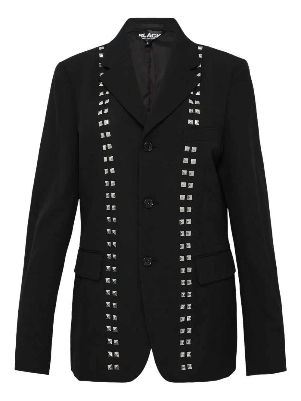 Black Comme Des Garçons  studs blazer