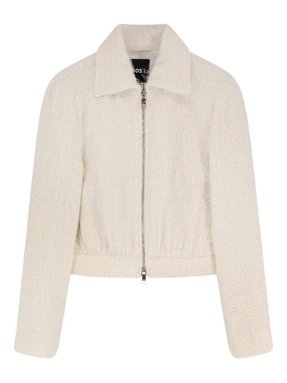 BOSS  zip-fastening wide-collar jacket