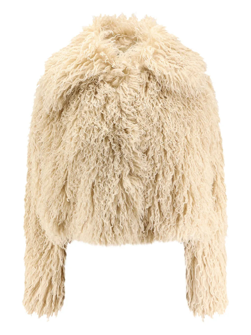 BOSS  faux-fur jacket