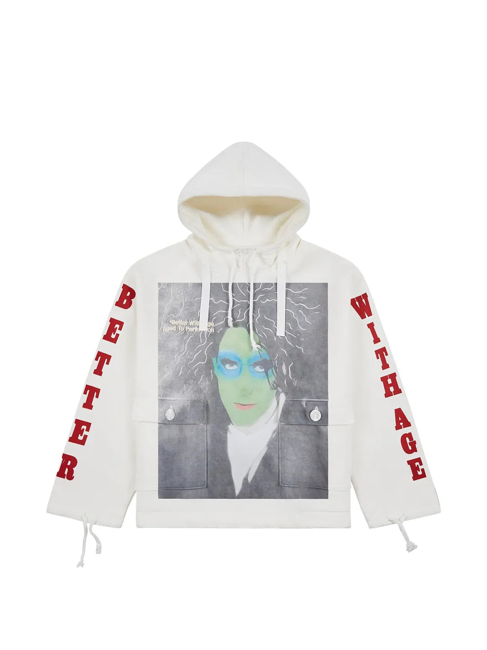 Better with Age  Charlie Gunner graphic smock hoodie