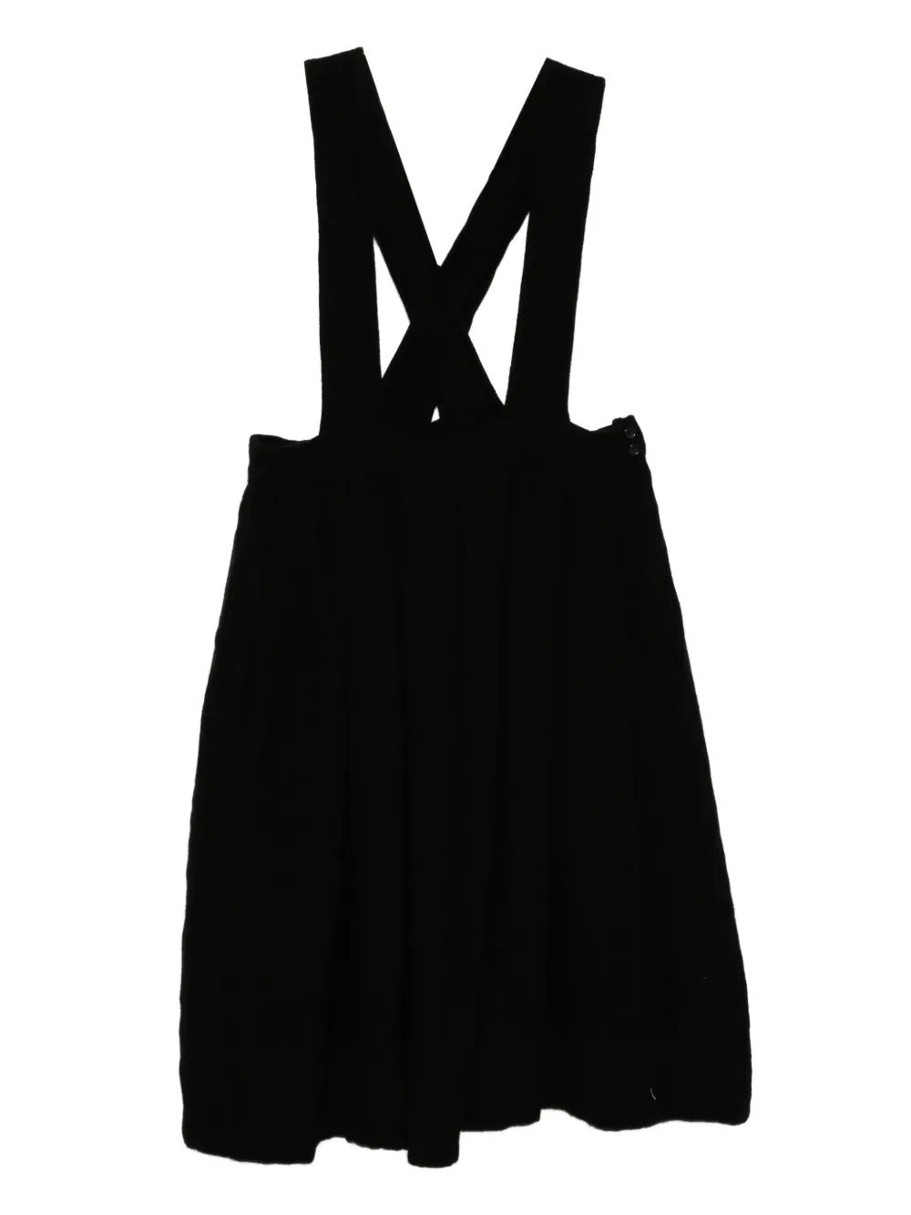 Black Comme Des Garçons  pleated skirt