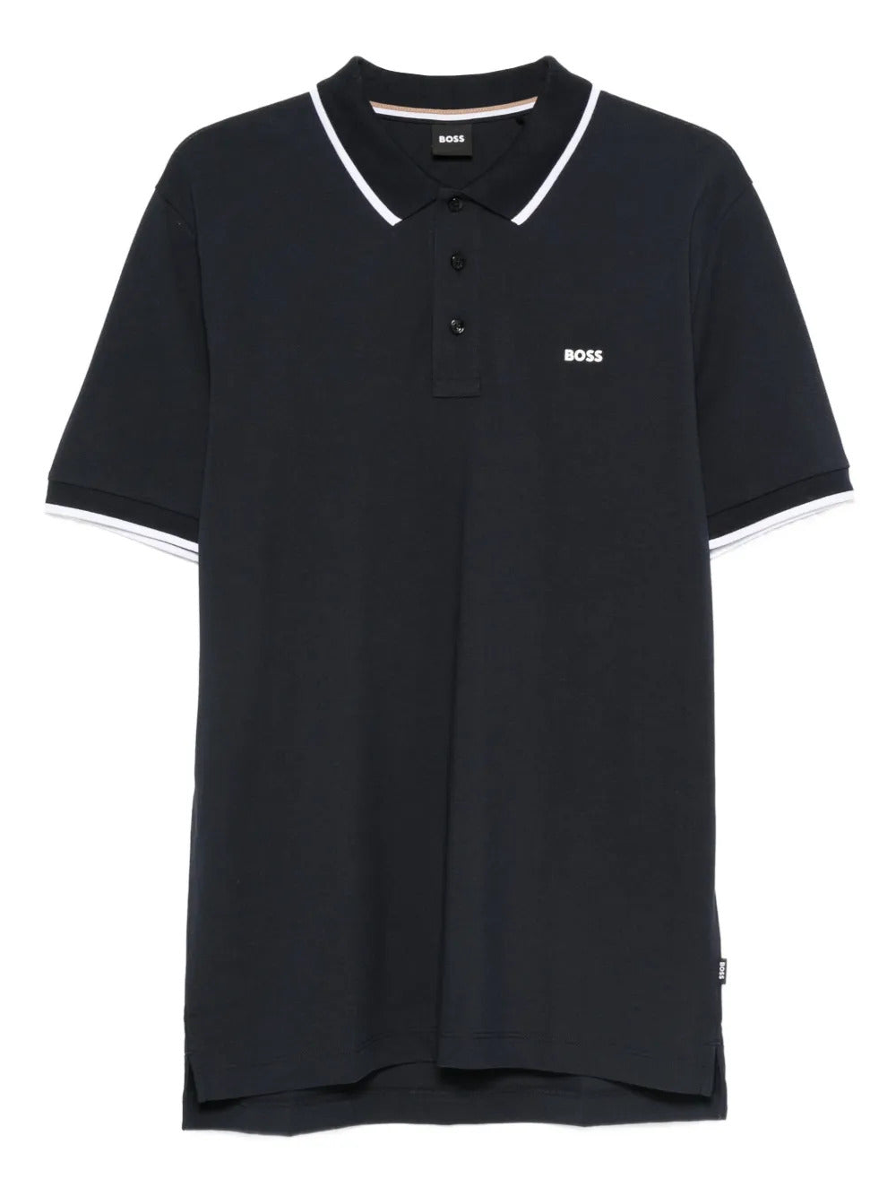 BOSS  button trim polo shirt