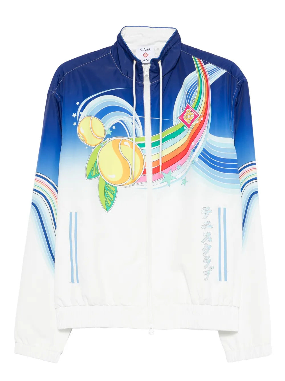 Casablanca  graphic-zipped jacket