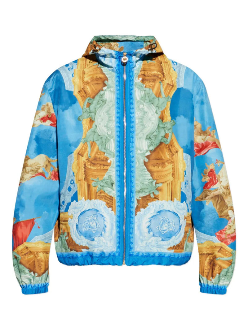 Versace  Medusa-logo zip-fastening jacket
