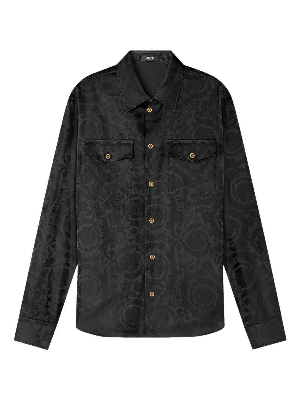 Versace  barocco-design shirt