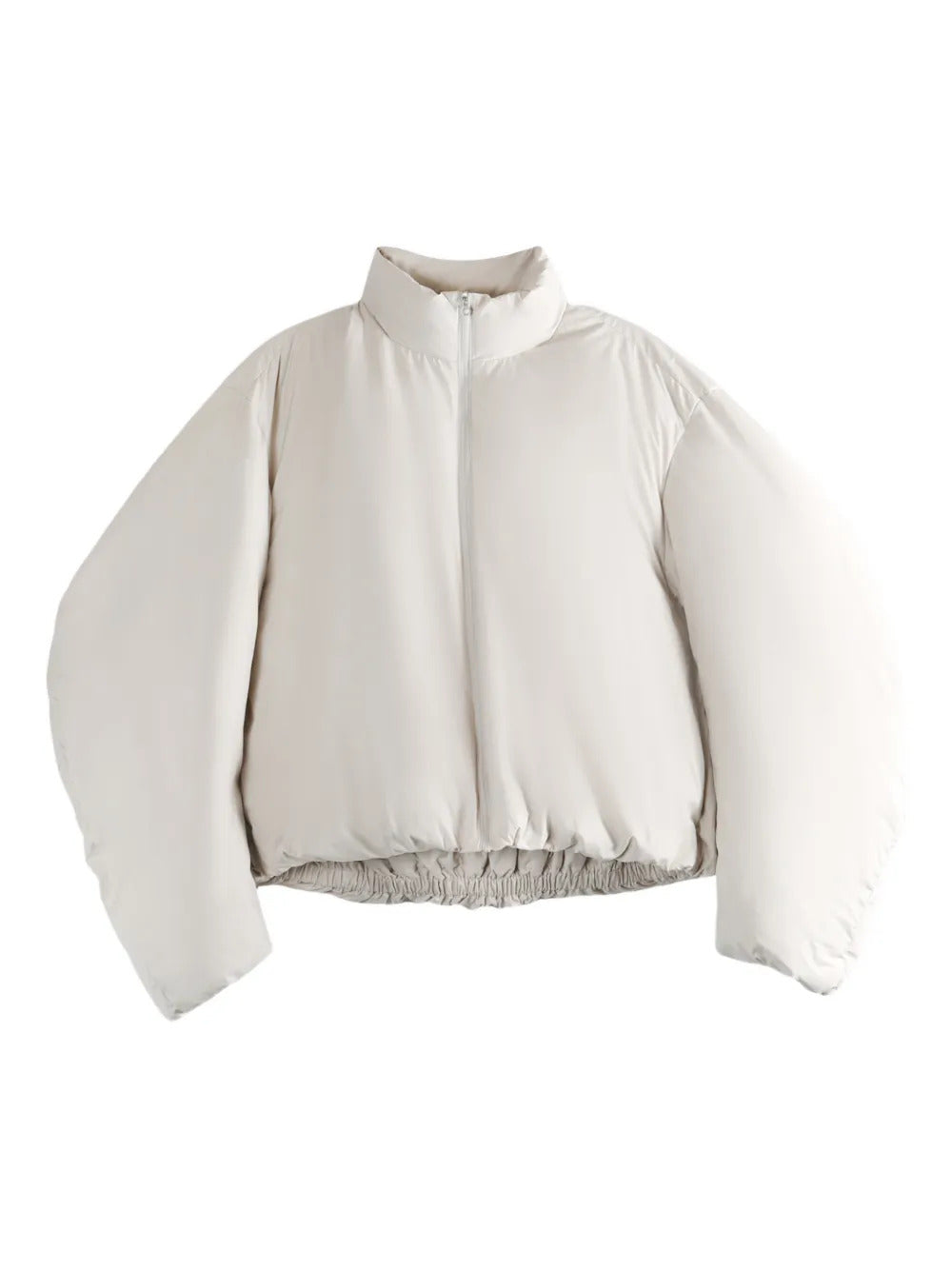 Amomento  zip-up funnel-neck jacket