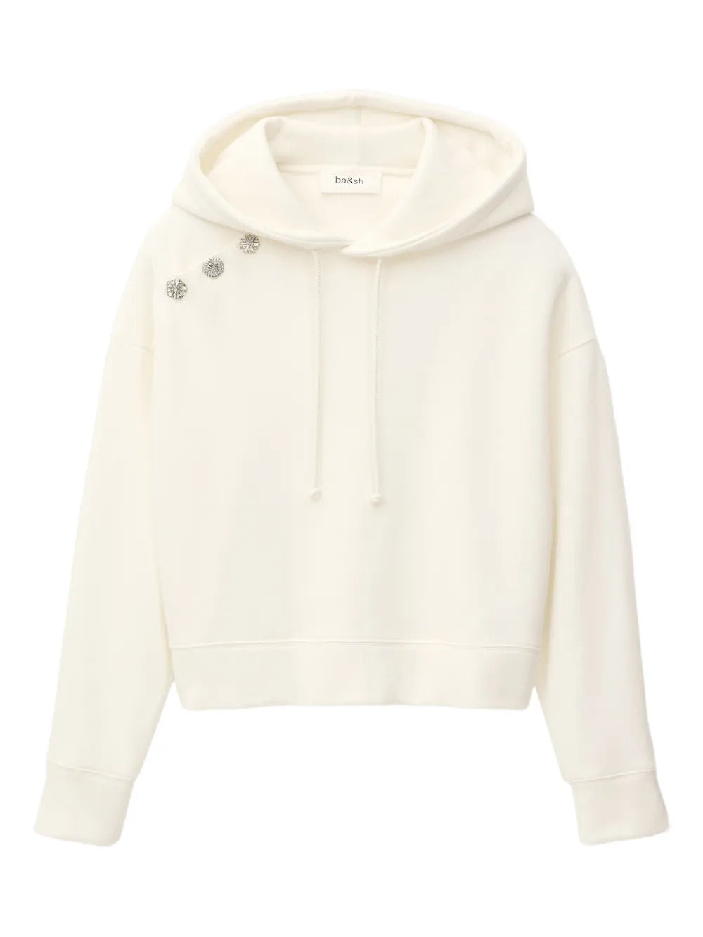 Ba&Sh  Didi embellished hooded hoodie