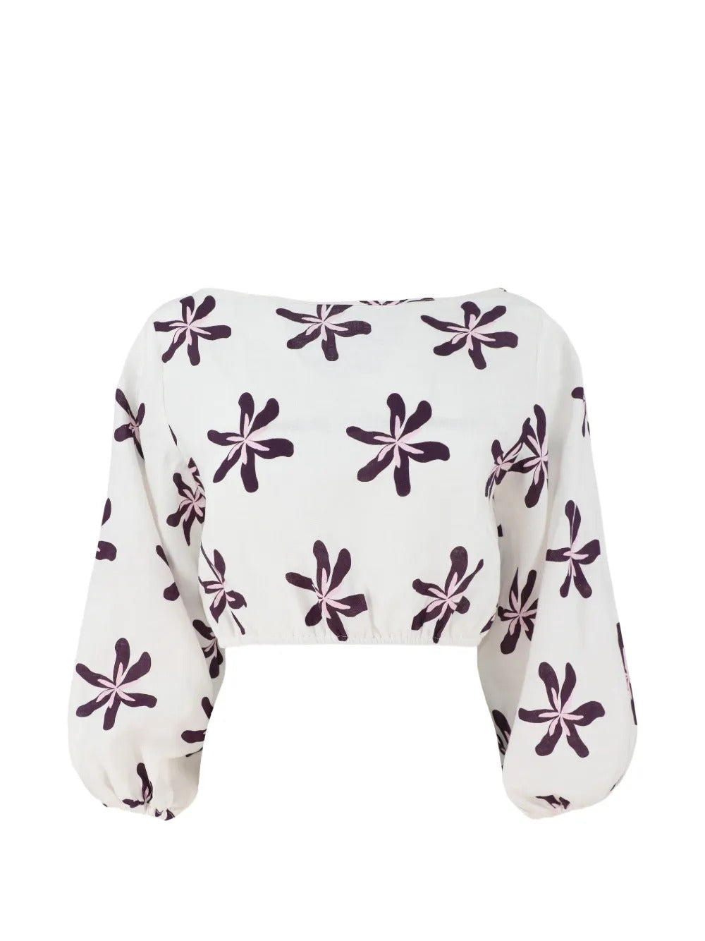 Cala de la Cruz  Lori floral-print top