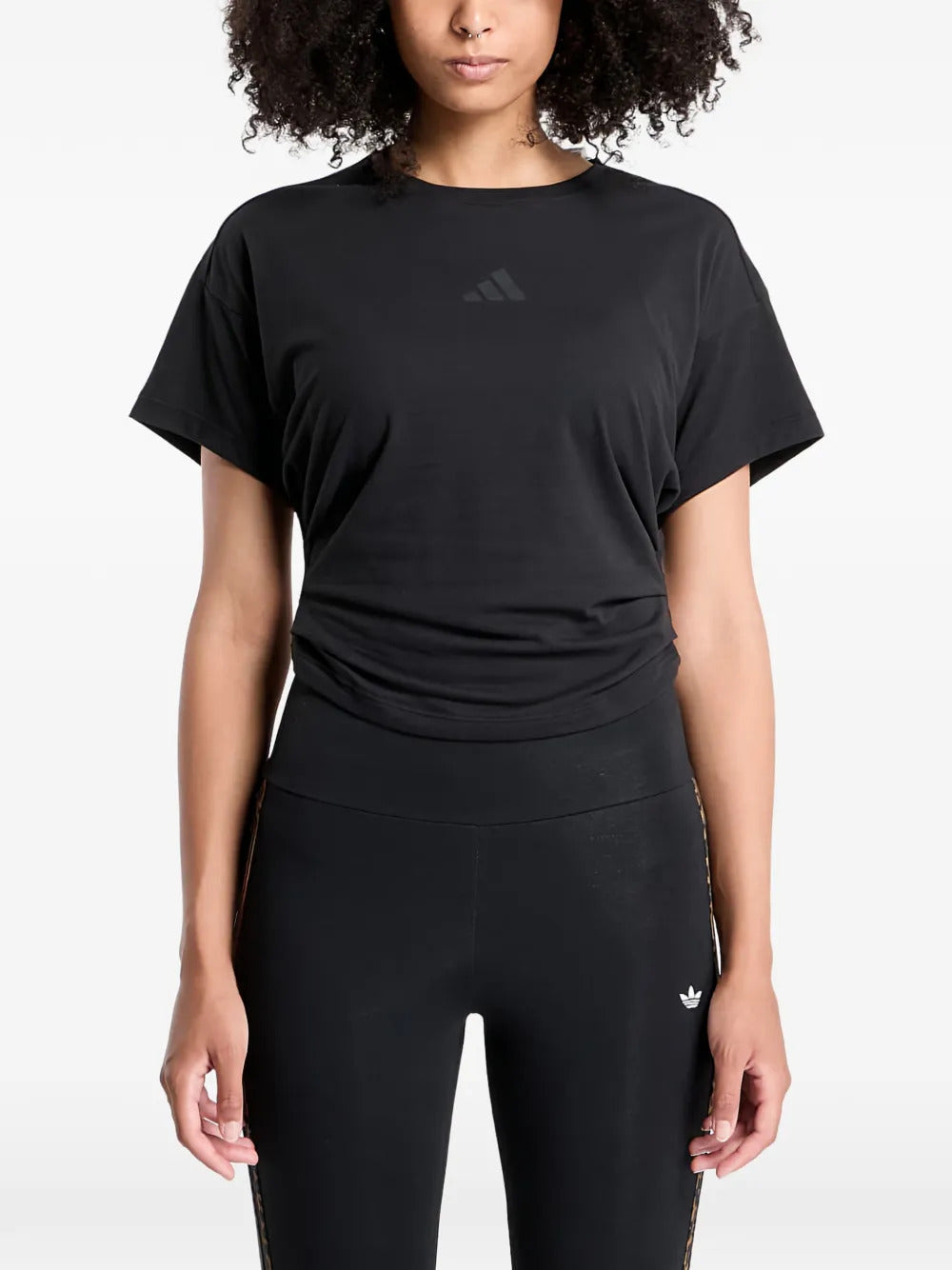 adidas  crew-neck logo T-shirt