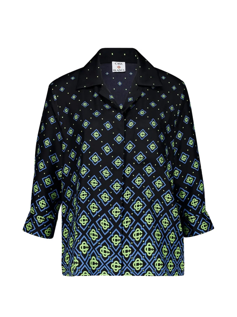 Casablanca  monogram silk shirt