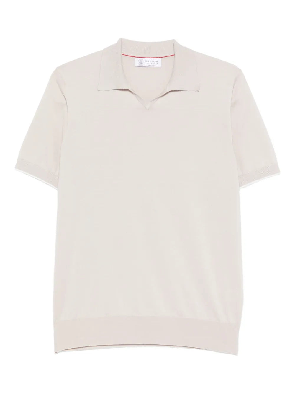 Brunello Cucinelli  knitted cotton polo shirt