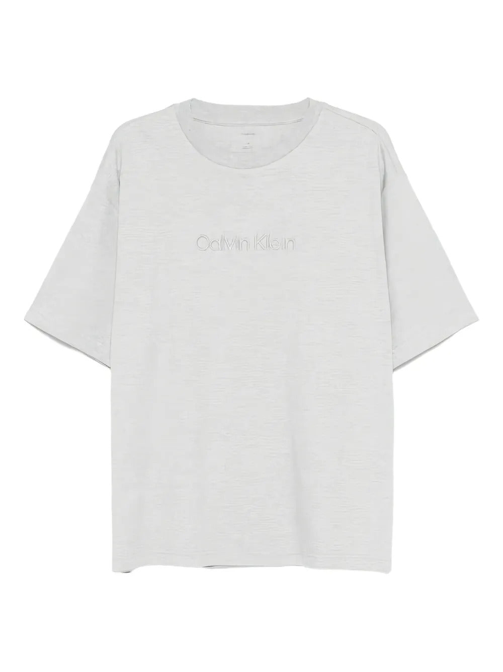 Calvin Klein  logo-embroidered T-shirt
