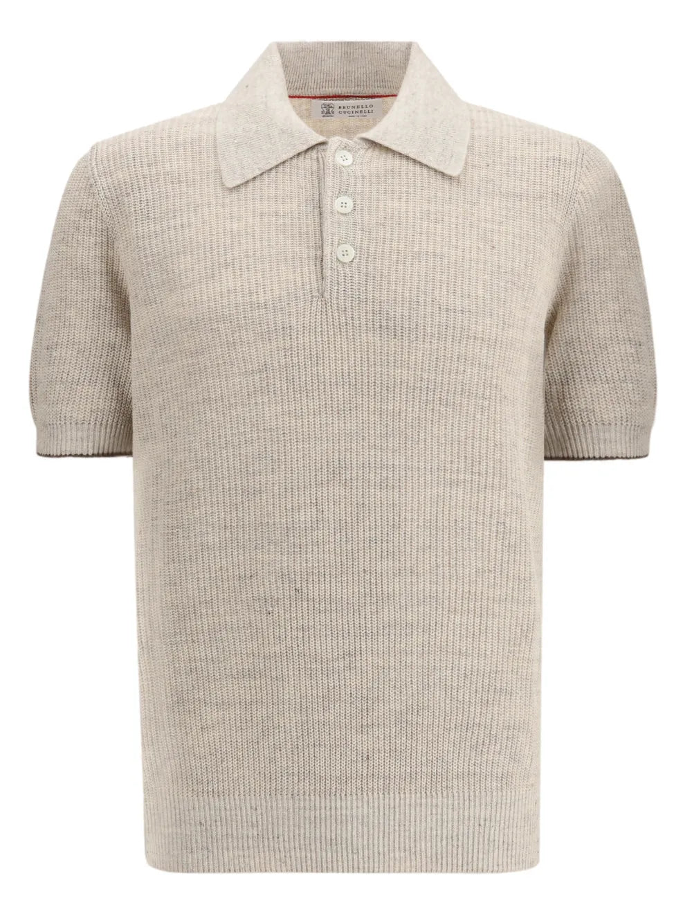 Brunello Cucinelli  short-sleeve knitted polo shirt
