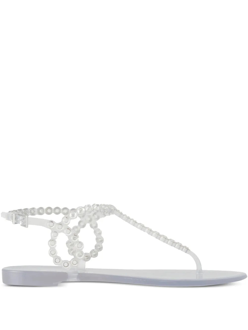 Aquazzura  Almost Bare buckle-strap slides