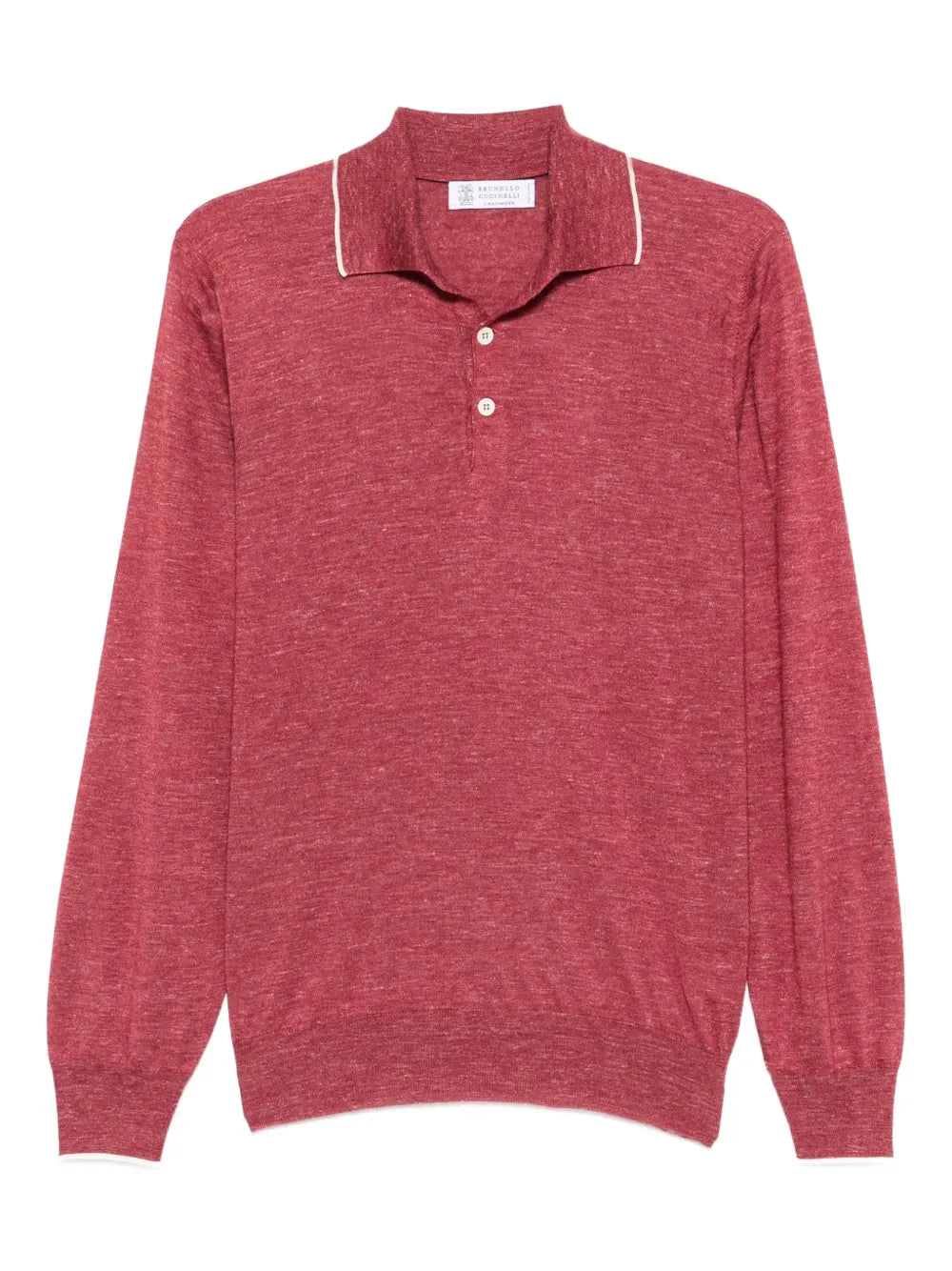 Brunello Cucinelli  trim-detail polo shirt