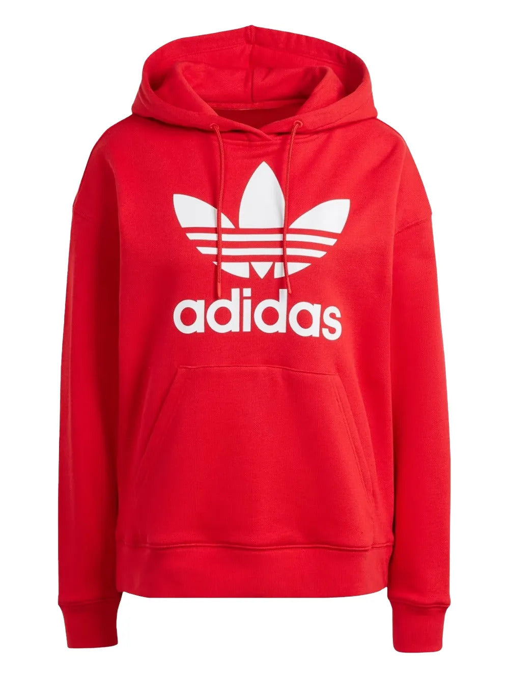 adidas  Trefoil long-sleeve hoodie