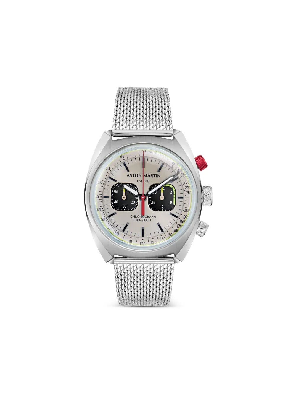 Aston Martin Watches  Stainless Steel Chronograph 45mm watch