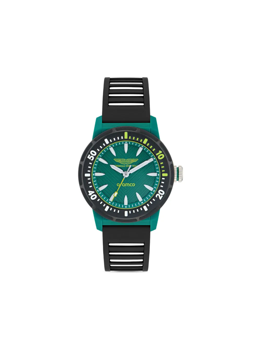 Aston Martin Watches  Green Plastic 40mm Watch