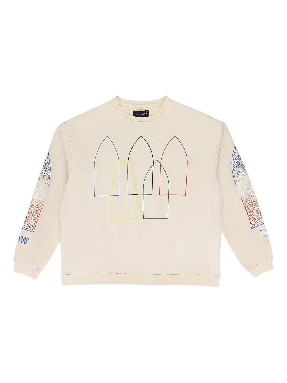 Who Decides War  Intertwined windows hoodie