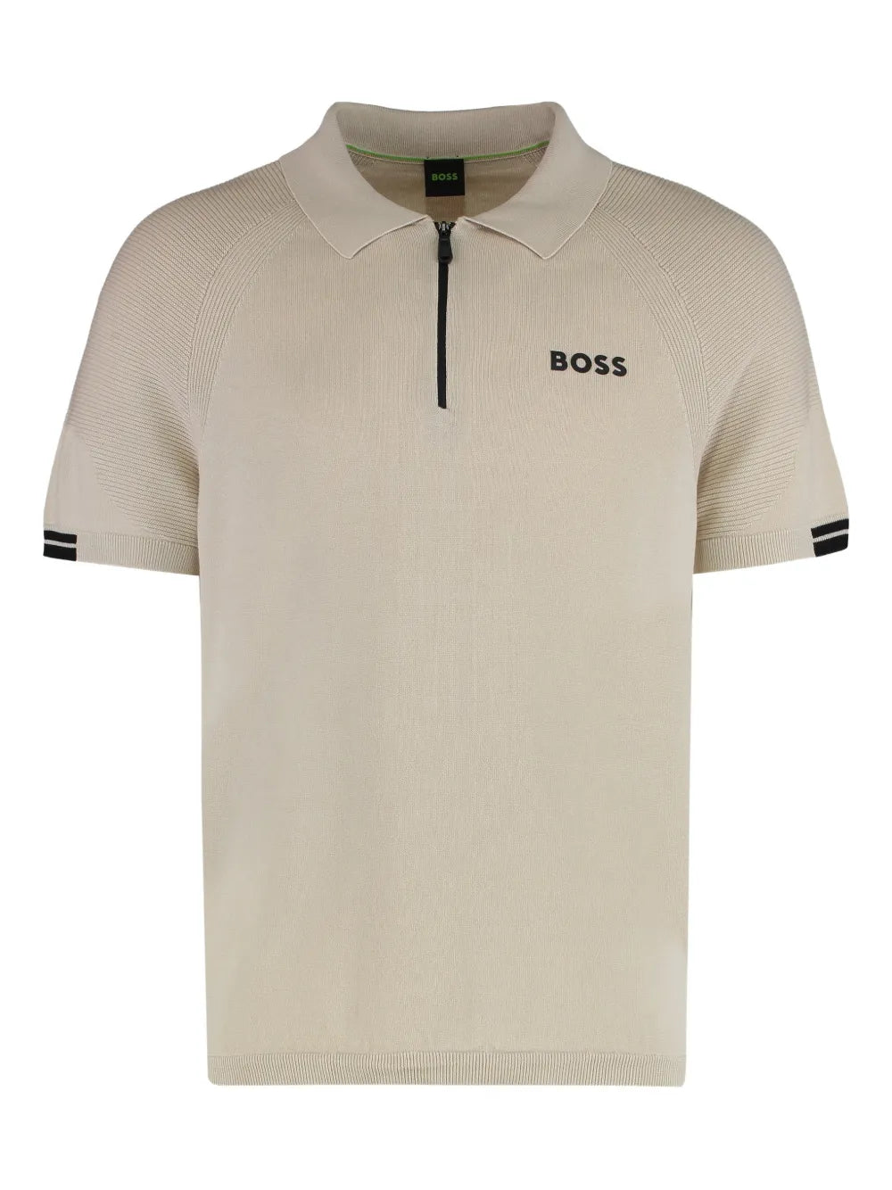 BOSS  zip-fastening polo shirt
