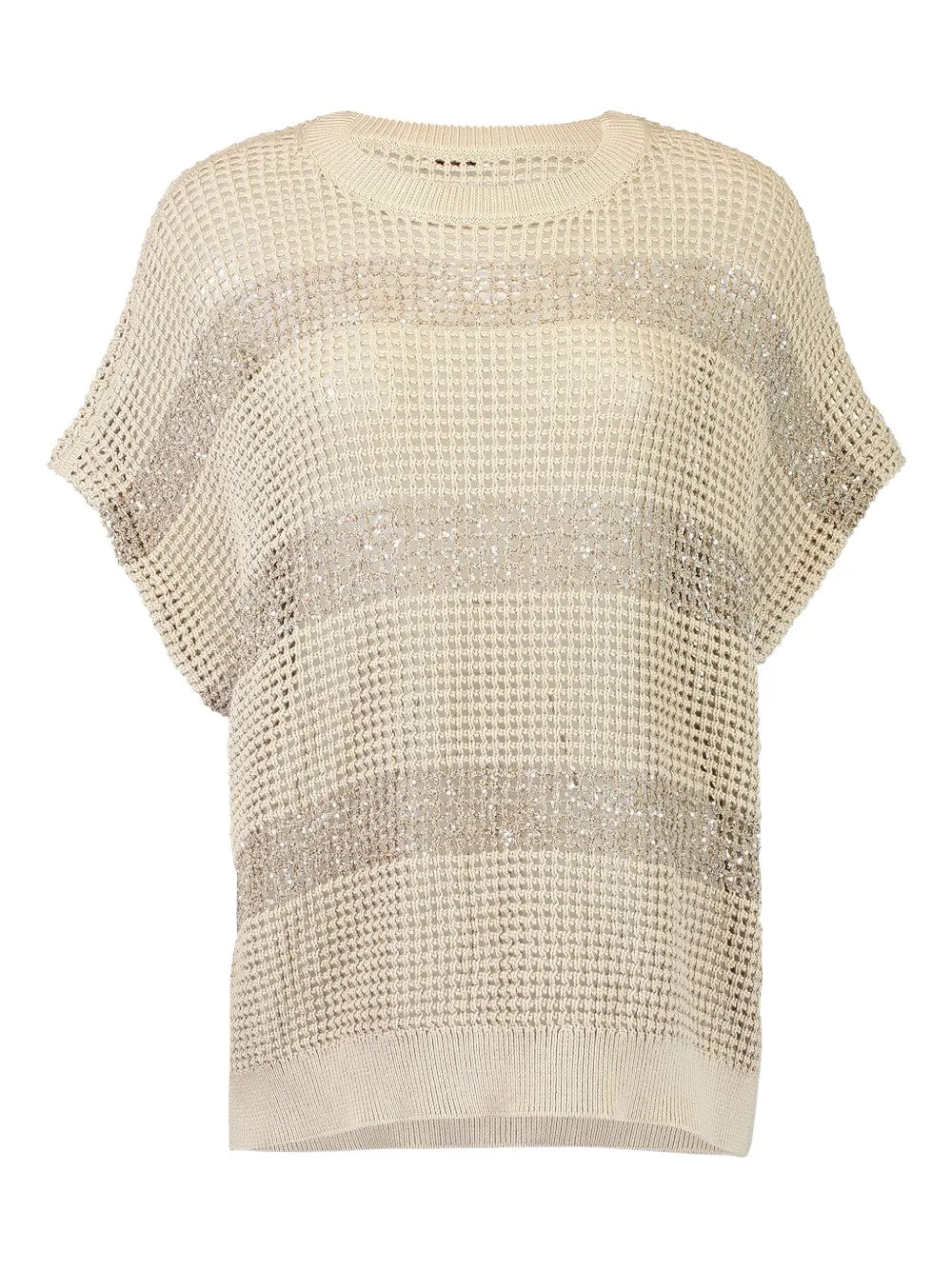 Brunello Cucinelli  stripe-pattern crew-neck T-shirt