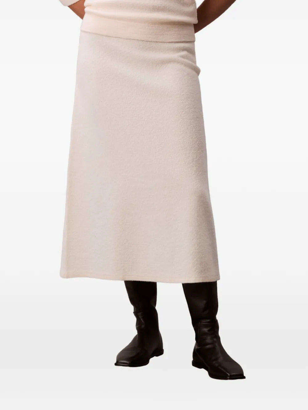 Calvin Klein  merino midi skirt