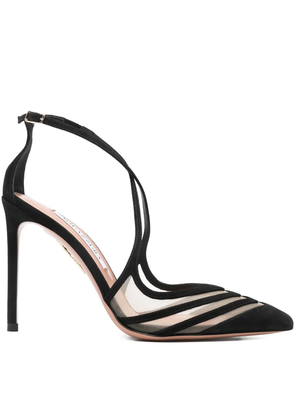 Aquazzura  point toe strap heels