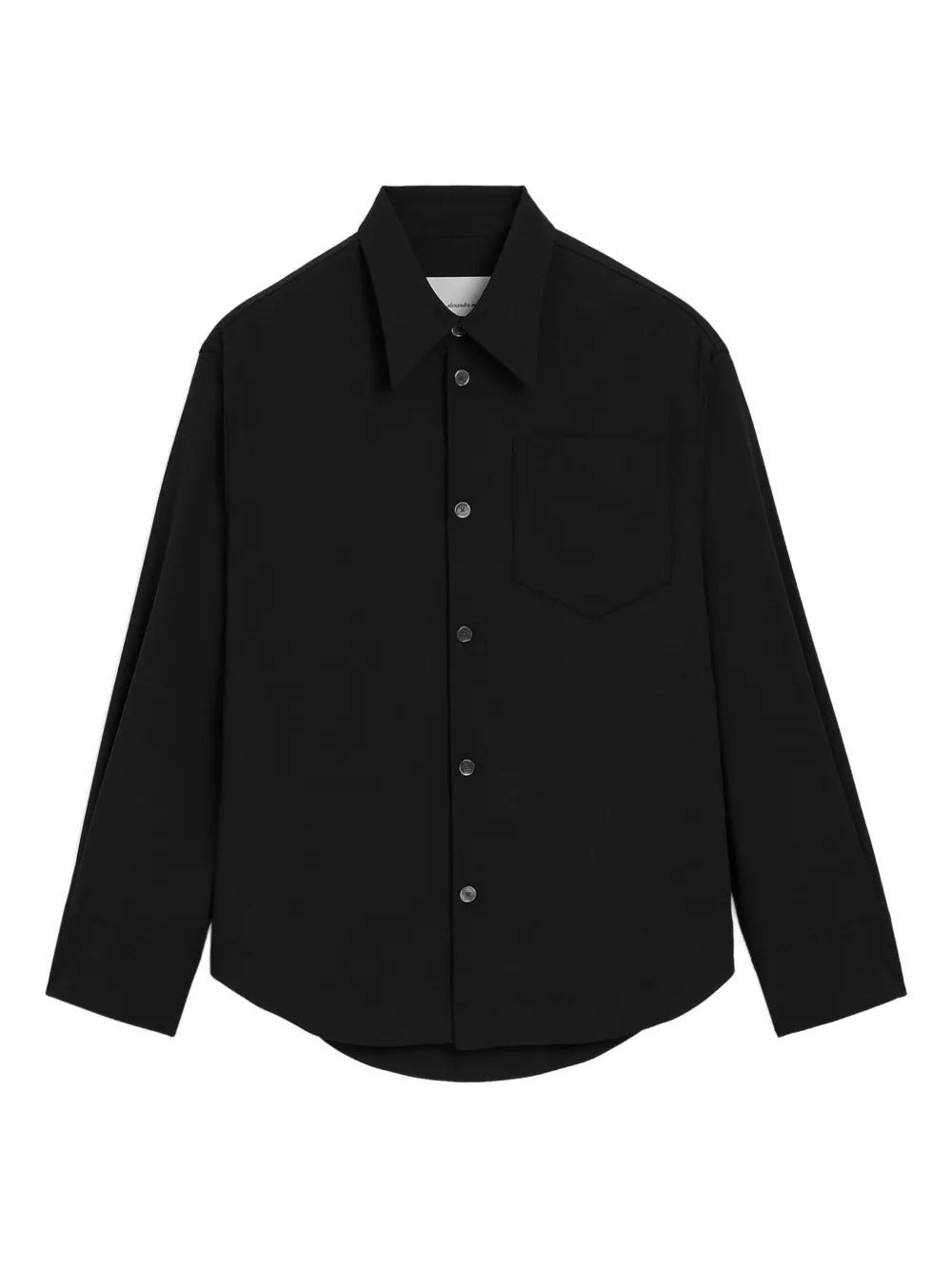 AMI Paris  sharp collar plate shirt