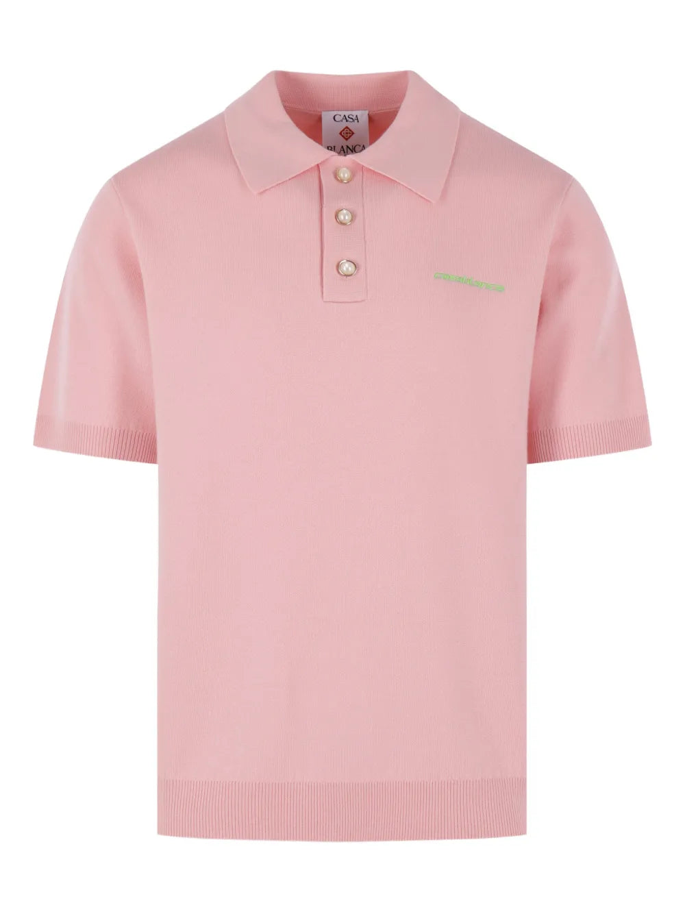 Casablanca  logo-detail polo shirt