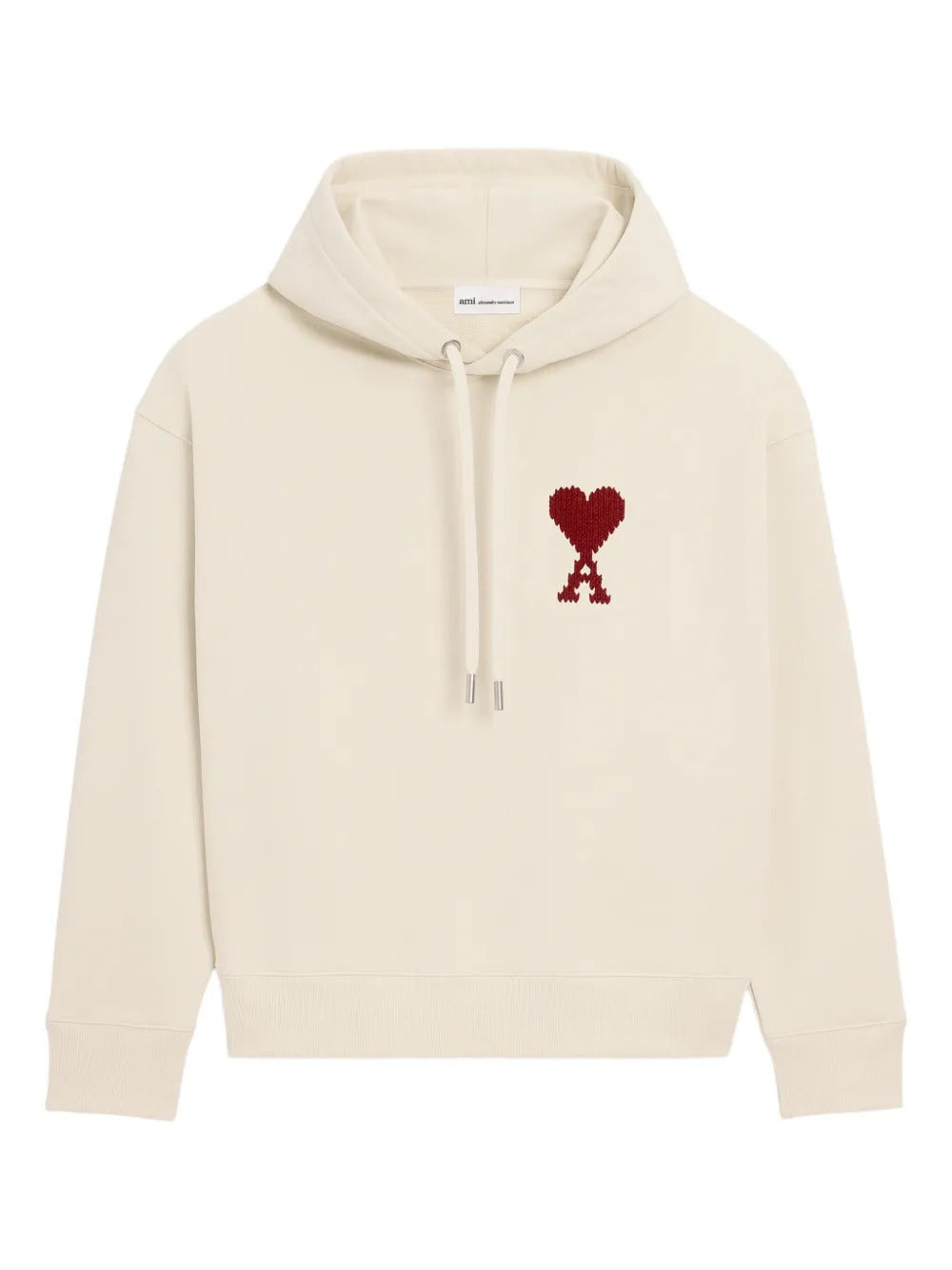 AMI Paris  Ami De Coeur embroidered hoodie