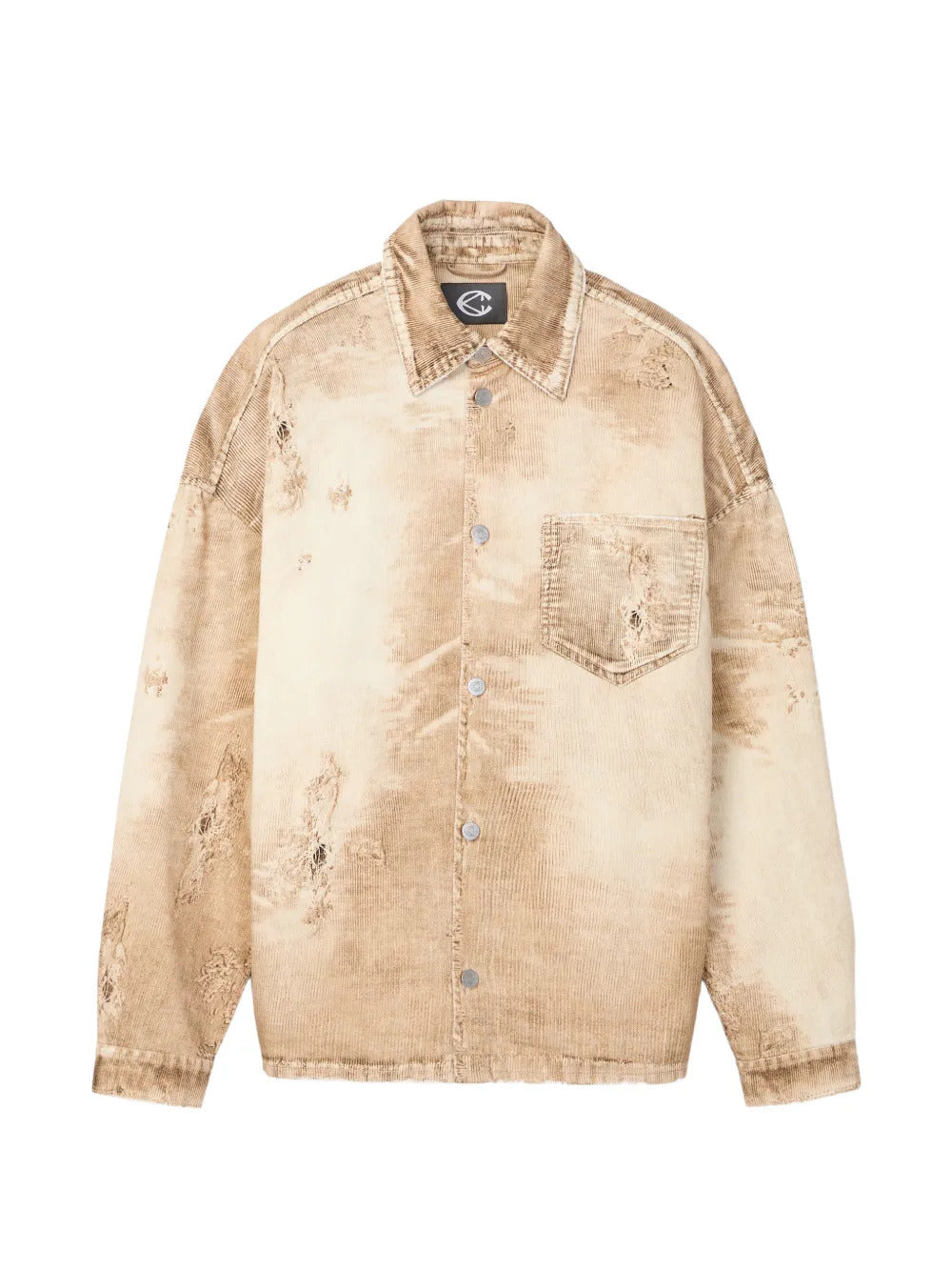 CamperLab  distressed denim shirt