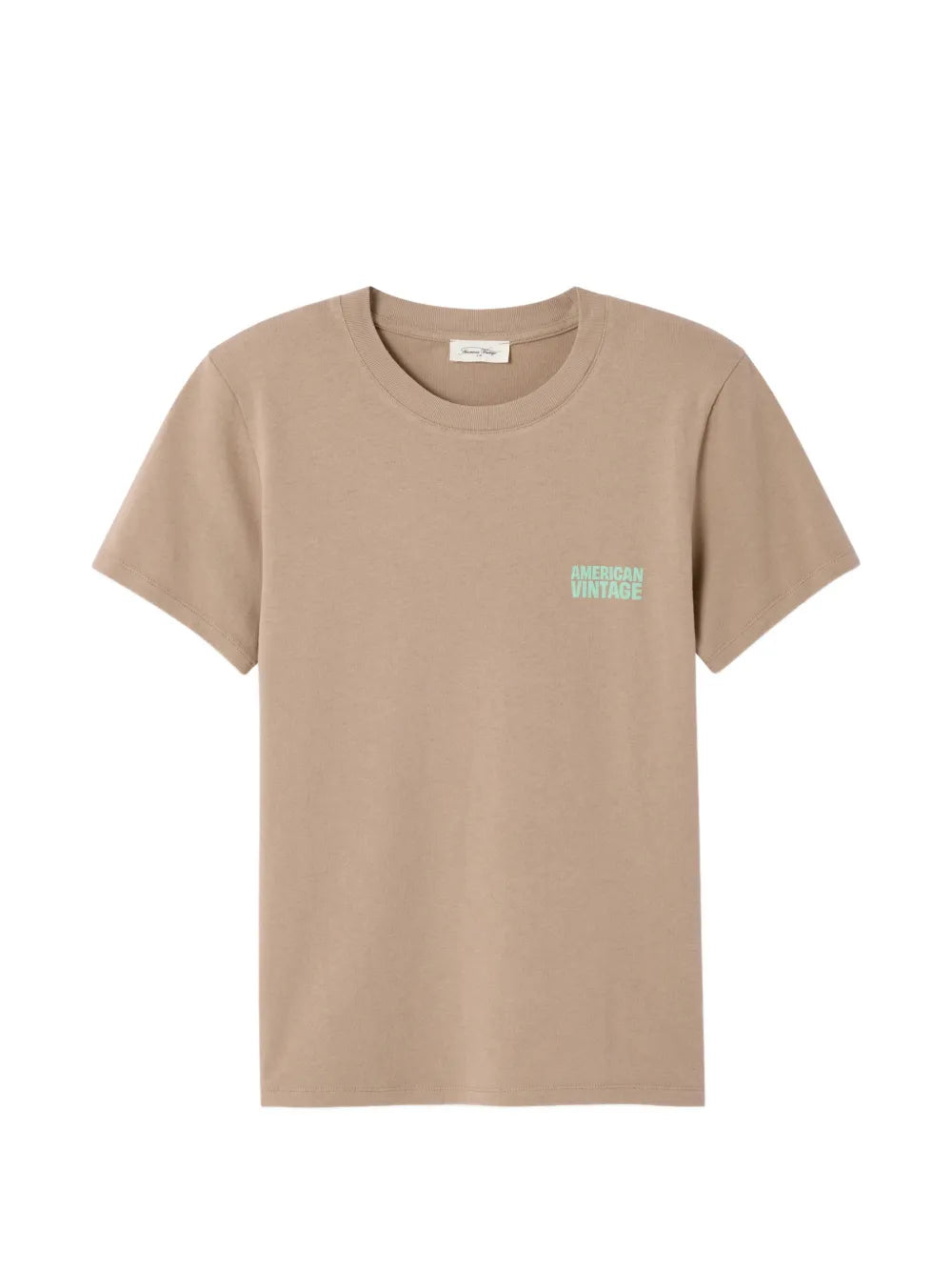 American Vintage  crew-neck logo-detail T-shirt